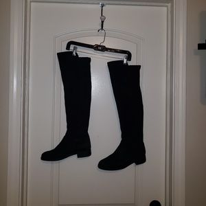 Blondo Black Suede Boots size 8